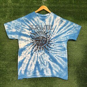 Sublime Sun Logo Tiedye T-shirt size large